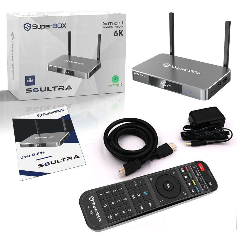Superbox S6 Max/S6 Pro/S6 Ultra-Livestream Only