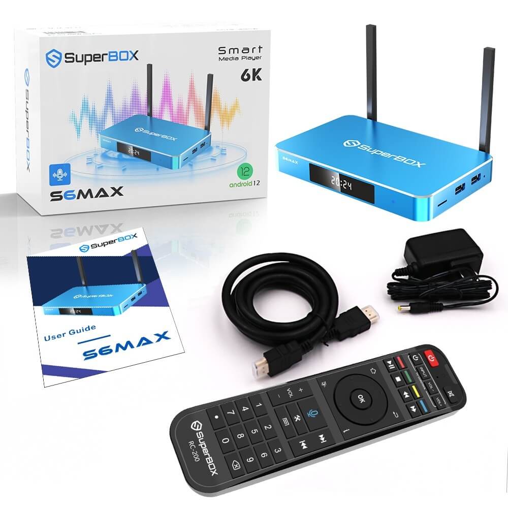 SuperBox S6 Max/S6 Pro/S6 Ultra
