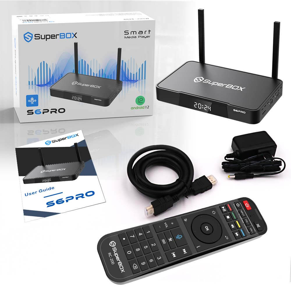 SuperBox S6 Pro 4GB RAM 32GB Storage